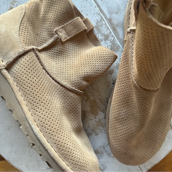 Ugg Classic Unlined Mini Perf Boots - Picture 2 of 11